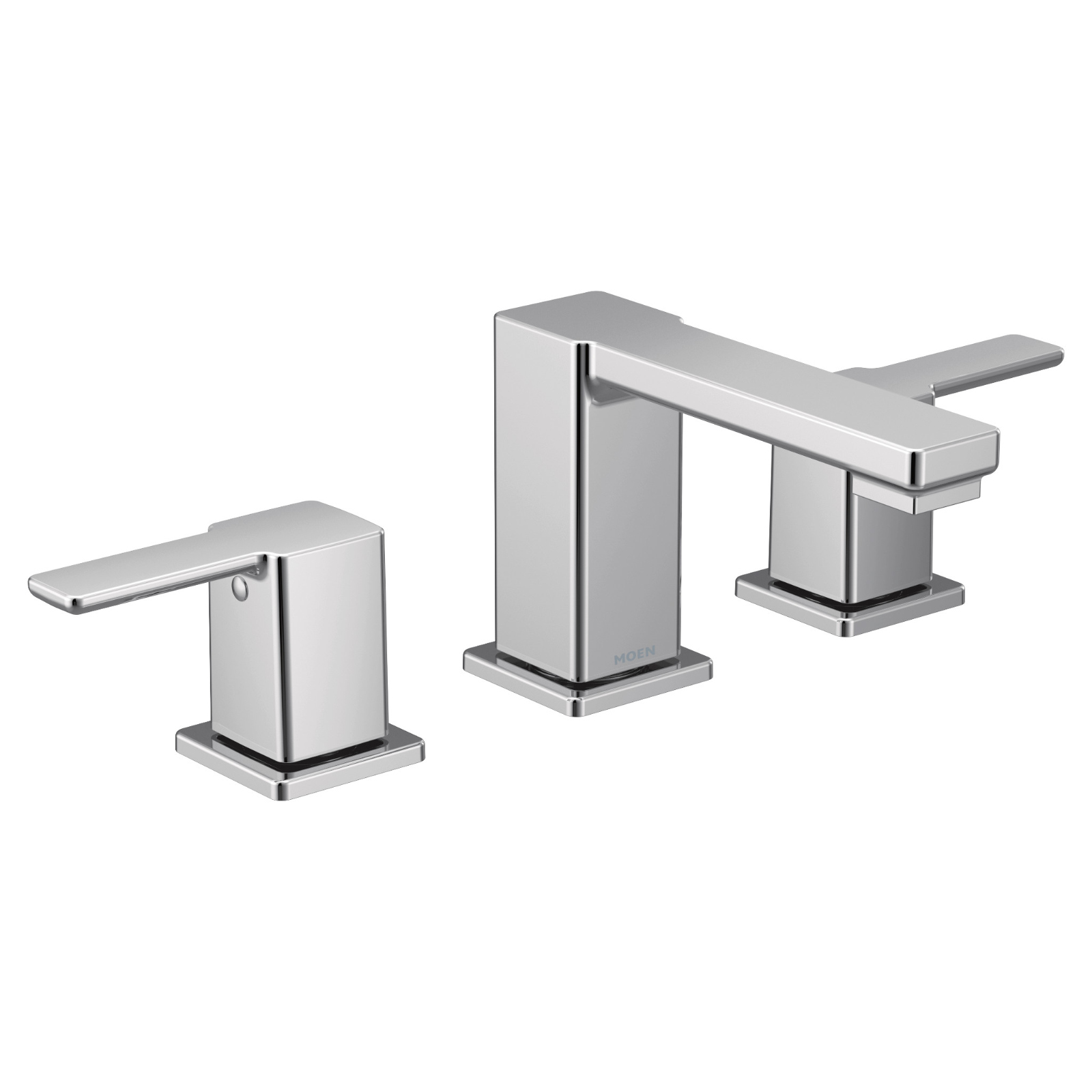 Moen TS6721 90 Degree Two-Handle Low Arc Bathroom Faucet Chrome New