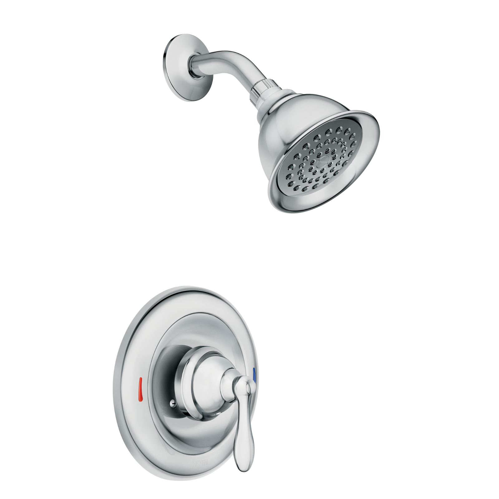 Moen 82495C Caldwell Shower Faucet Set Chrome Posi-Temp Trim WaterSense New
