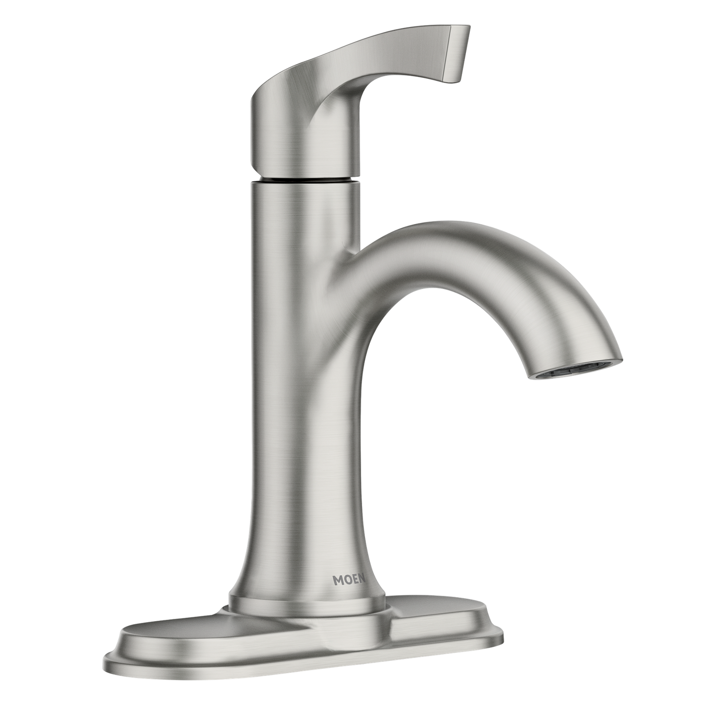 Moen 84466SRN Centerset Bathroom Faucet Spot Resist Brushed Nickel New