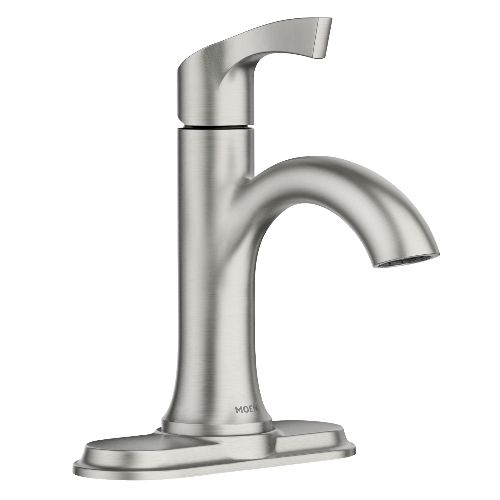 Moen 84466SRN Centerset Bathroom Faucet Spot Resist Brushed Nickel New