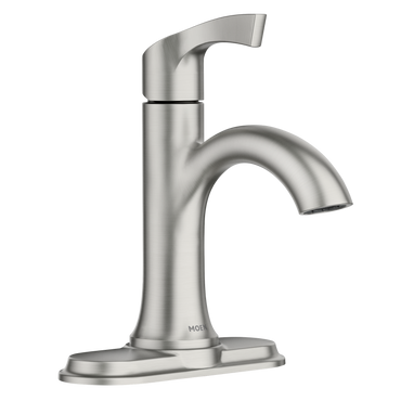 Moen 84466SRN Centerset Bathroom Faucet Spot Resist Brushed Nickel New