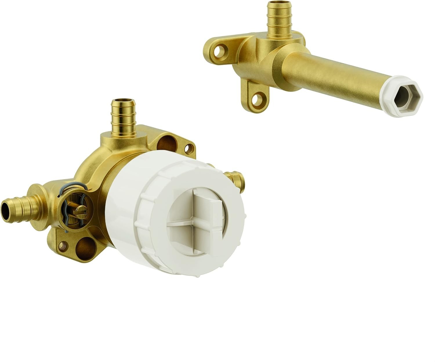 Moen WMV130XS M-PACT Wallmount Tub Filler Valve 1/2 Crimp PEX CC IPS New