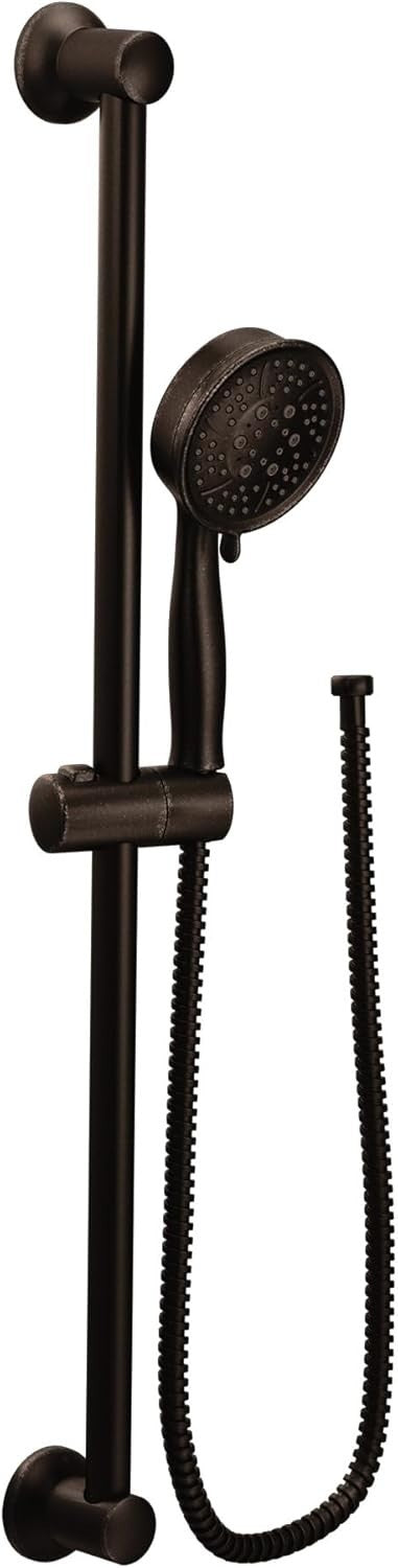 Moen 3667EPORB Handheld Shower Head Slide Bar Oil Rubbed Bronze 4-Spray New