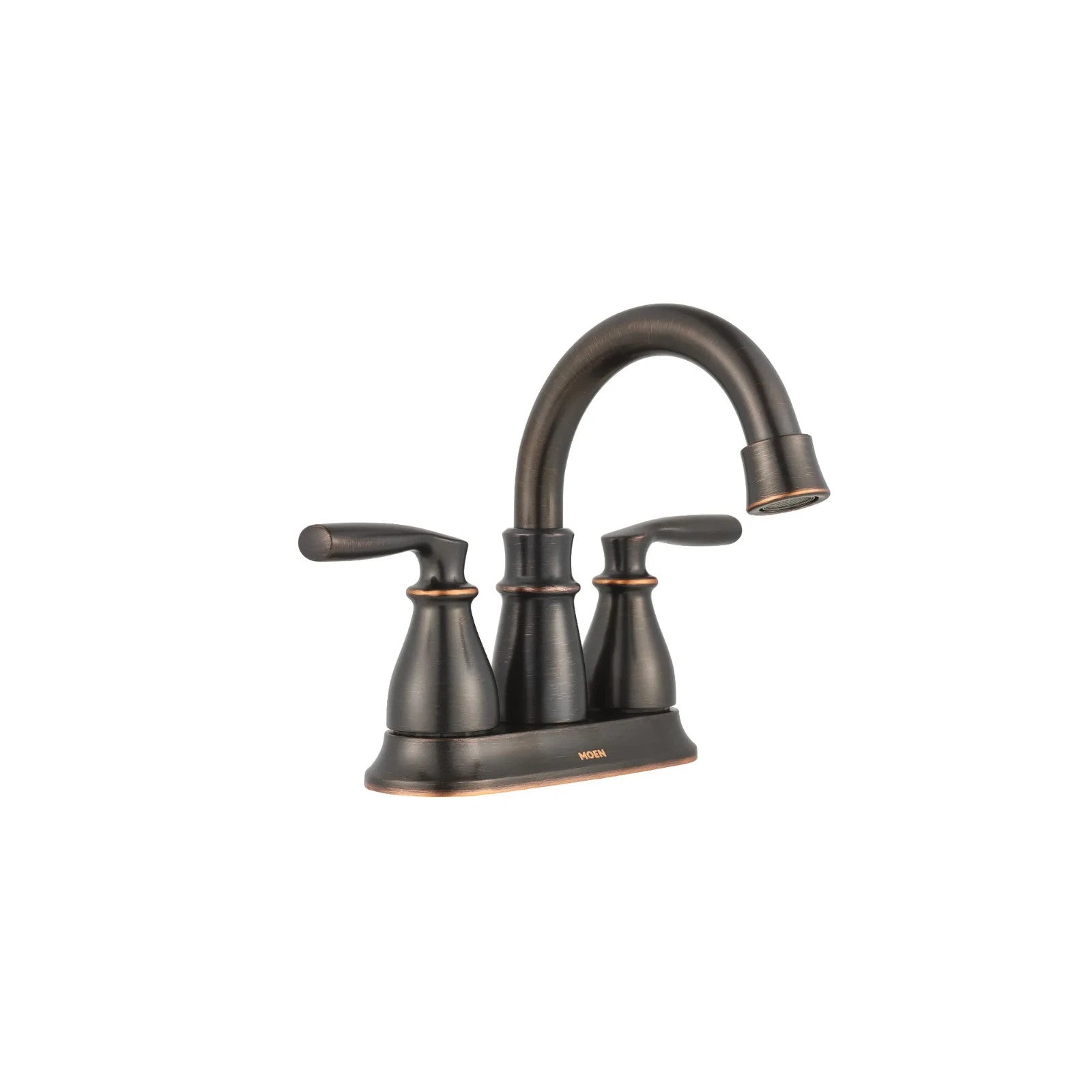 Moen Hilliard 84537BRB Mediterranean Bronze Two Handle Bathroom Faucet New