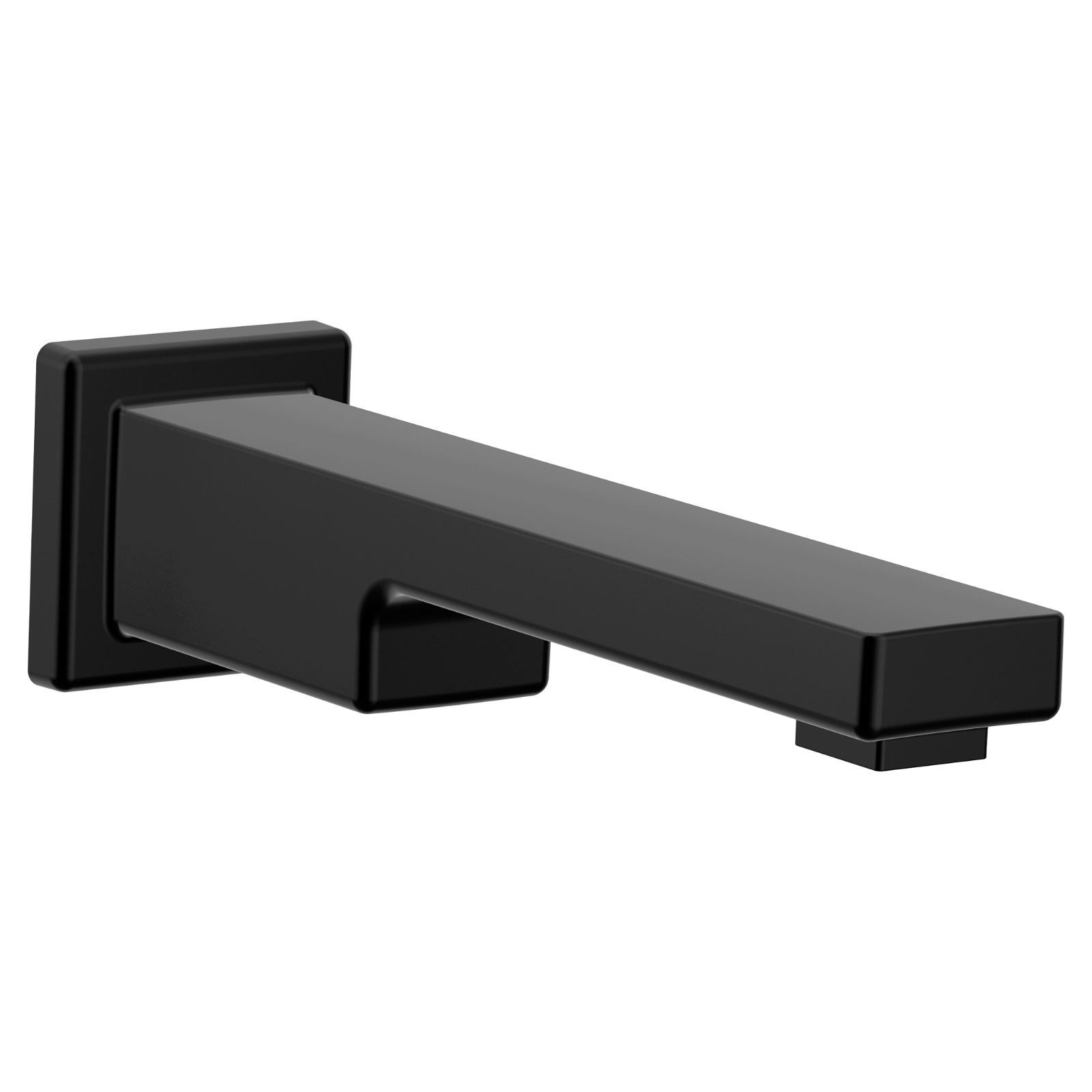 Moen 90 Degree TFS3898BL Tub Filler Matte Black Modern One-Handle Non Diverter