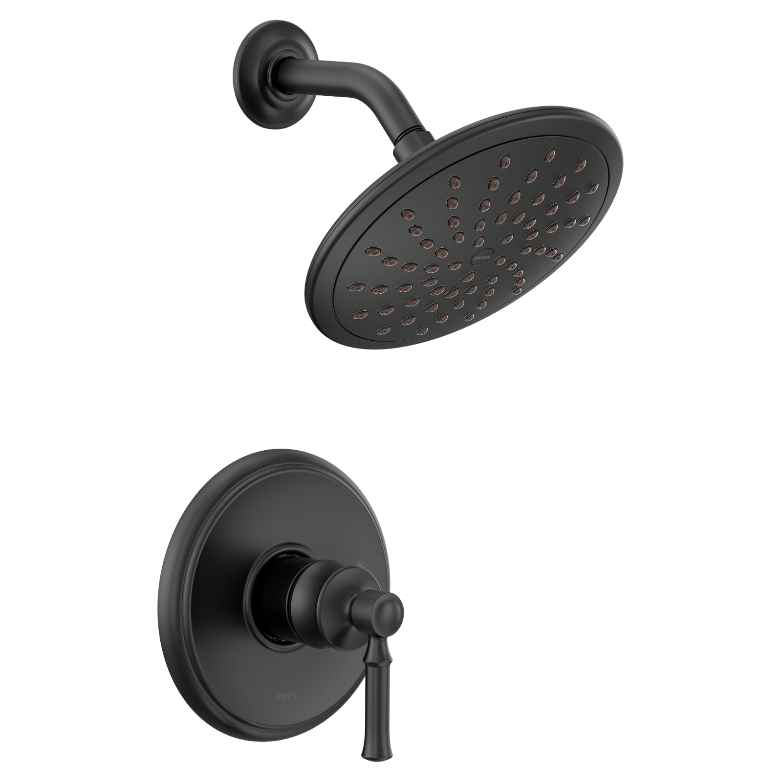 Moen UT2282EPBL Dartmoor M-CORE 2-Series Shower Trim Matte Black Eco-Performance