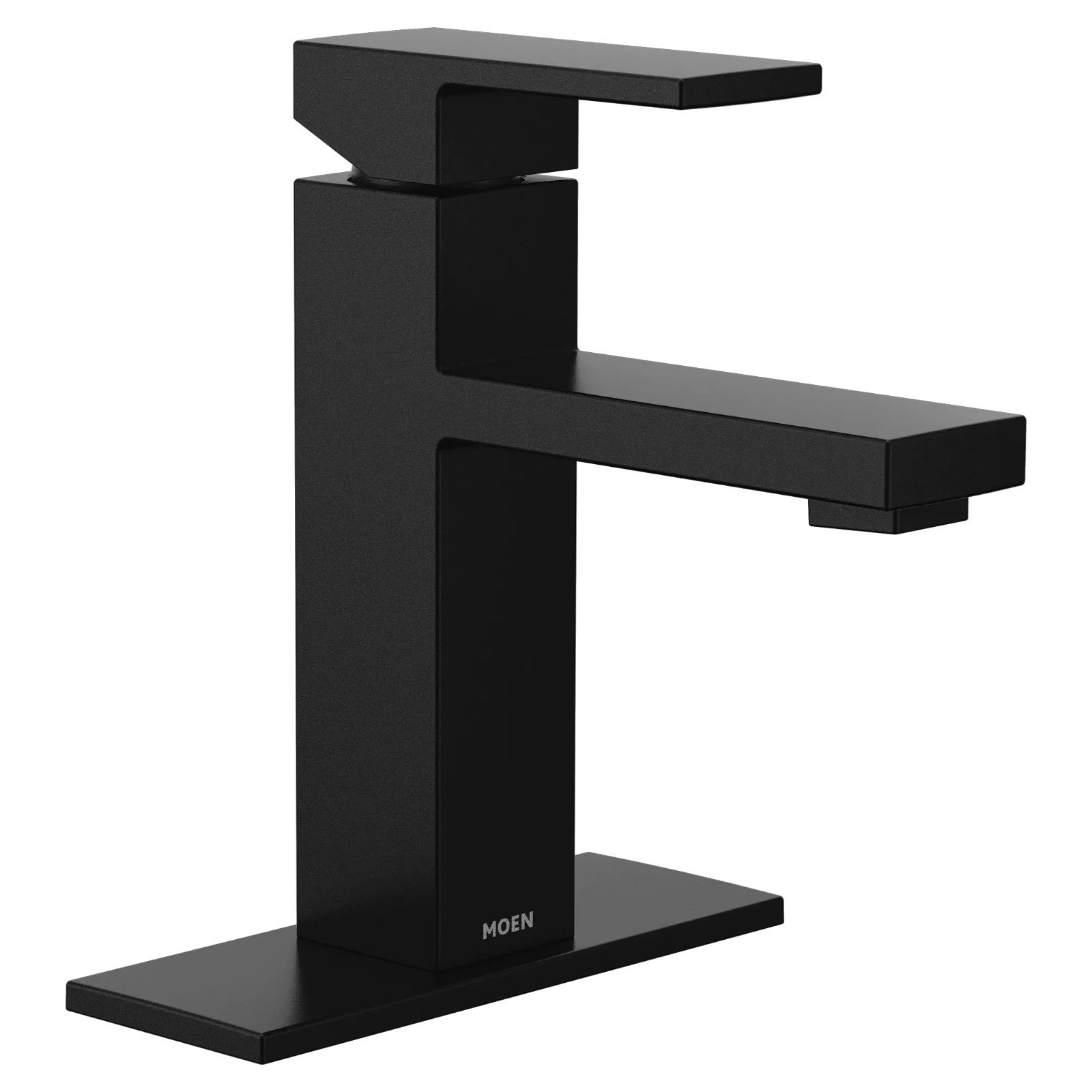 Moen 84771BL Revyl Matte Black Single-Handle Centerset Bathroom Faucet