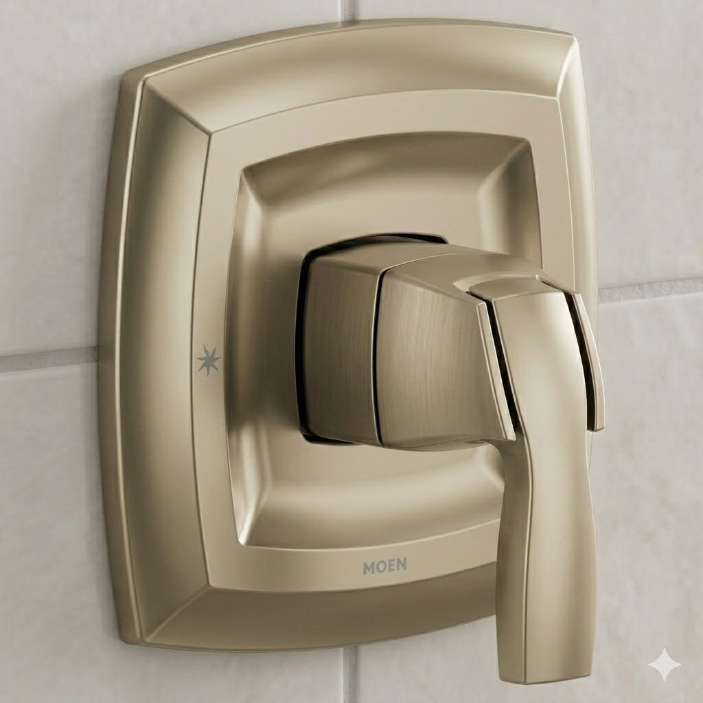 Moen UT3691BN Voss 1 Function Pressure Balanced Valve Trim Only Brushed Nickel