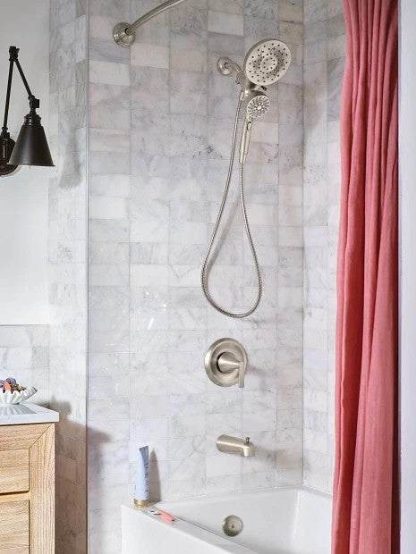 Moen 82310 Mikah Chrome Tub Shower Faucet Set Posi-Temp Trim Kit New