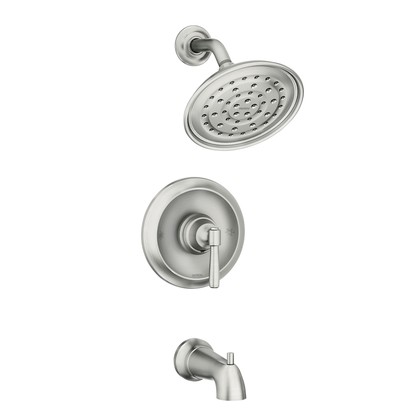 Moen 82970SRN Spot Resist Brushed Nickel Shower Faucet New
