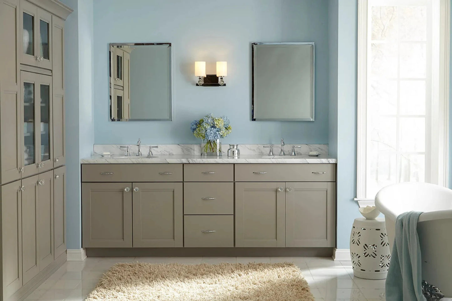 Moen TV4520 Wynford Two-Handle High Arc Bathroom Faucet Chrome New
