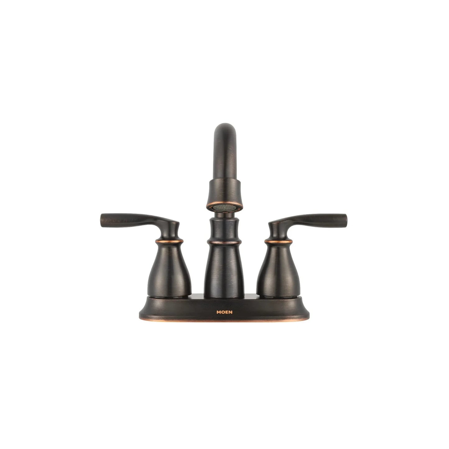Moen Hilliard 84537BRB Mediterranean Bronze Two Handle Bathroom Faucet New