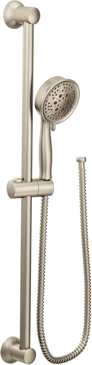 Moen 3667EPBN Brushed Nickel Handheld Shower Head with Slide Bar Eco New