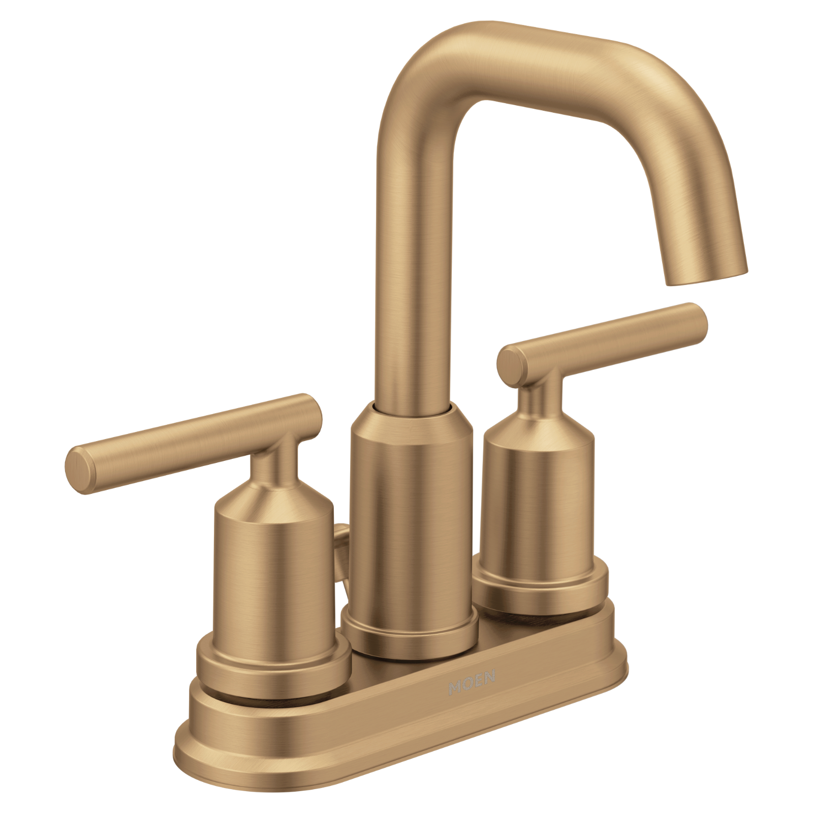 Moen Gibson 6150BZG Bronzed Gold High Arc Bathroom Faucet New