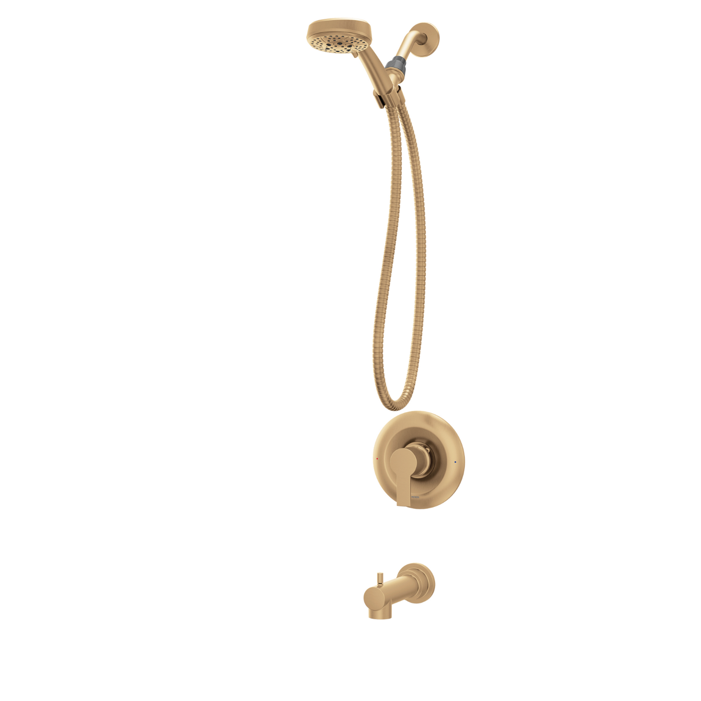 Moen Meena 82618BZG Bronzed Gold Posi-Temp Tub Shower Faucet