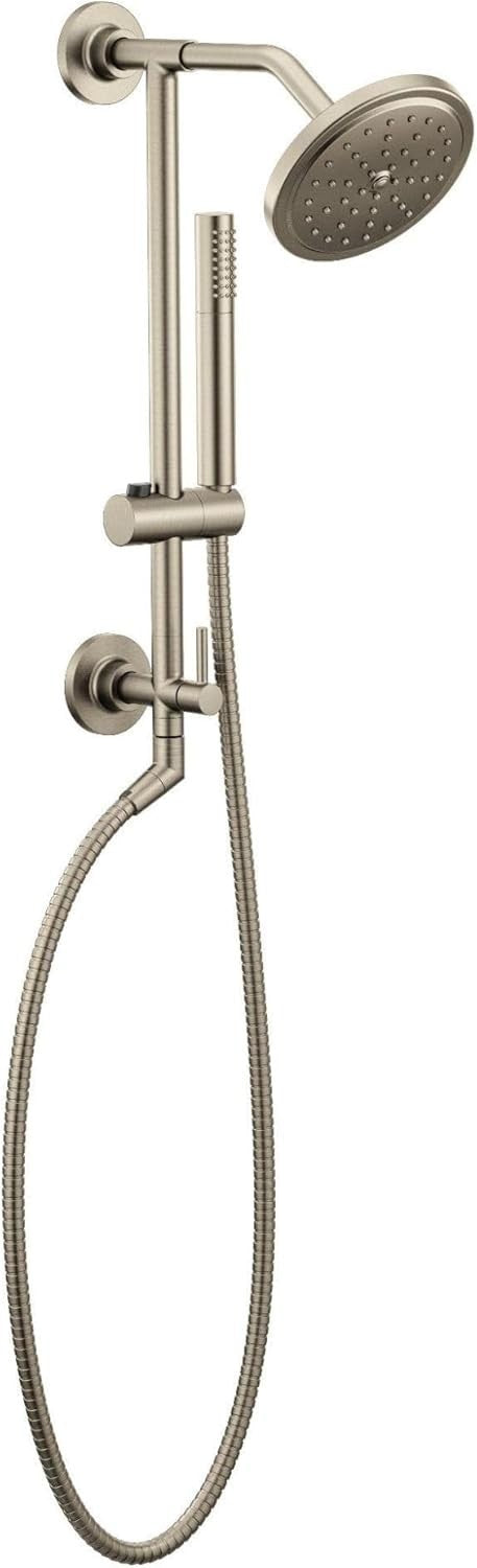 Moen S176EPBN Brushed Nickel Rainshower Head 7 Inch WaterSense Spray New