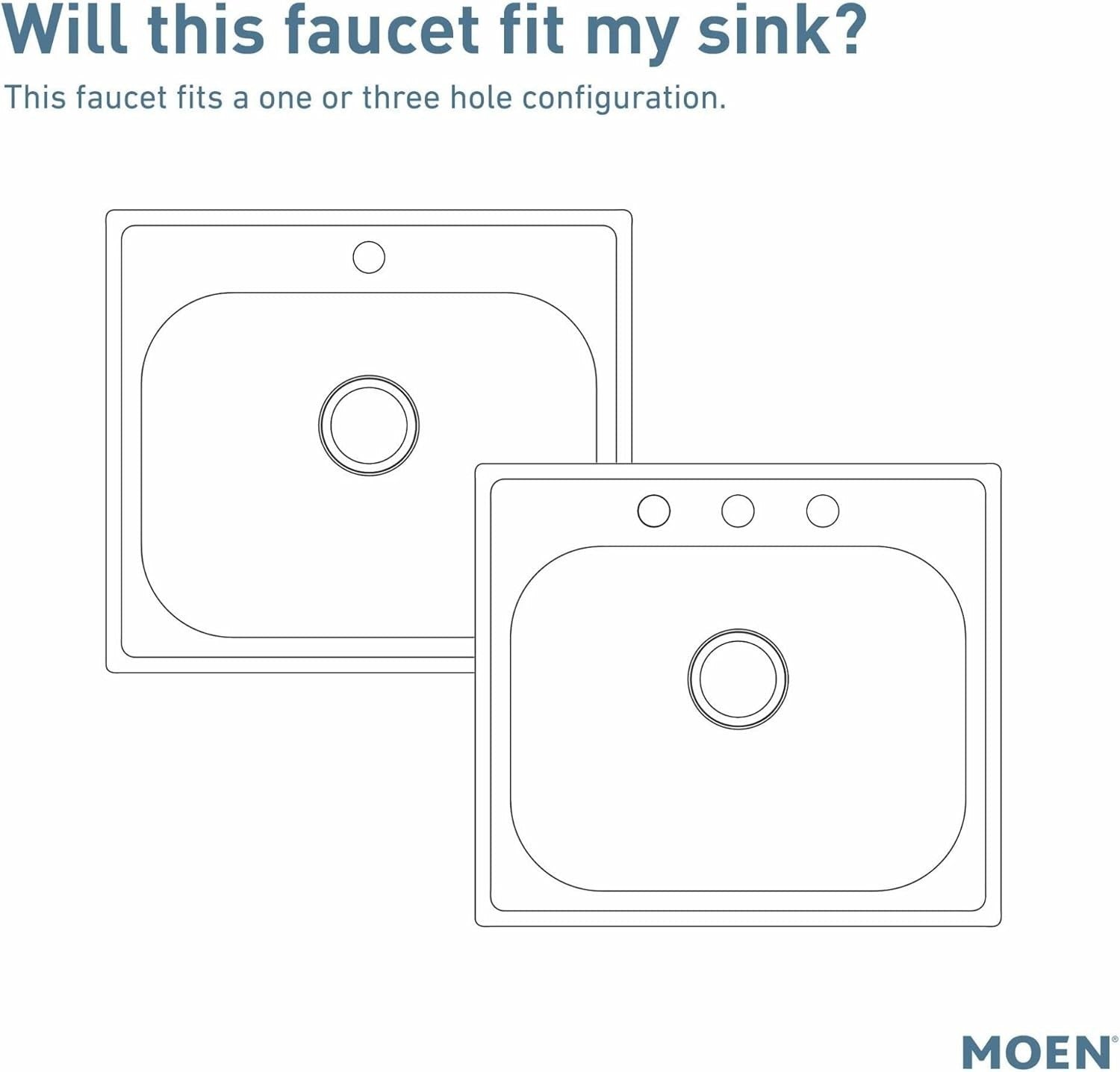 Moen F7660SRS Sip Modern Beverage Faucet Spot Resist Stainless High Arc New