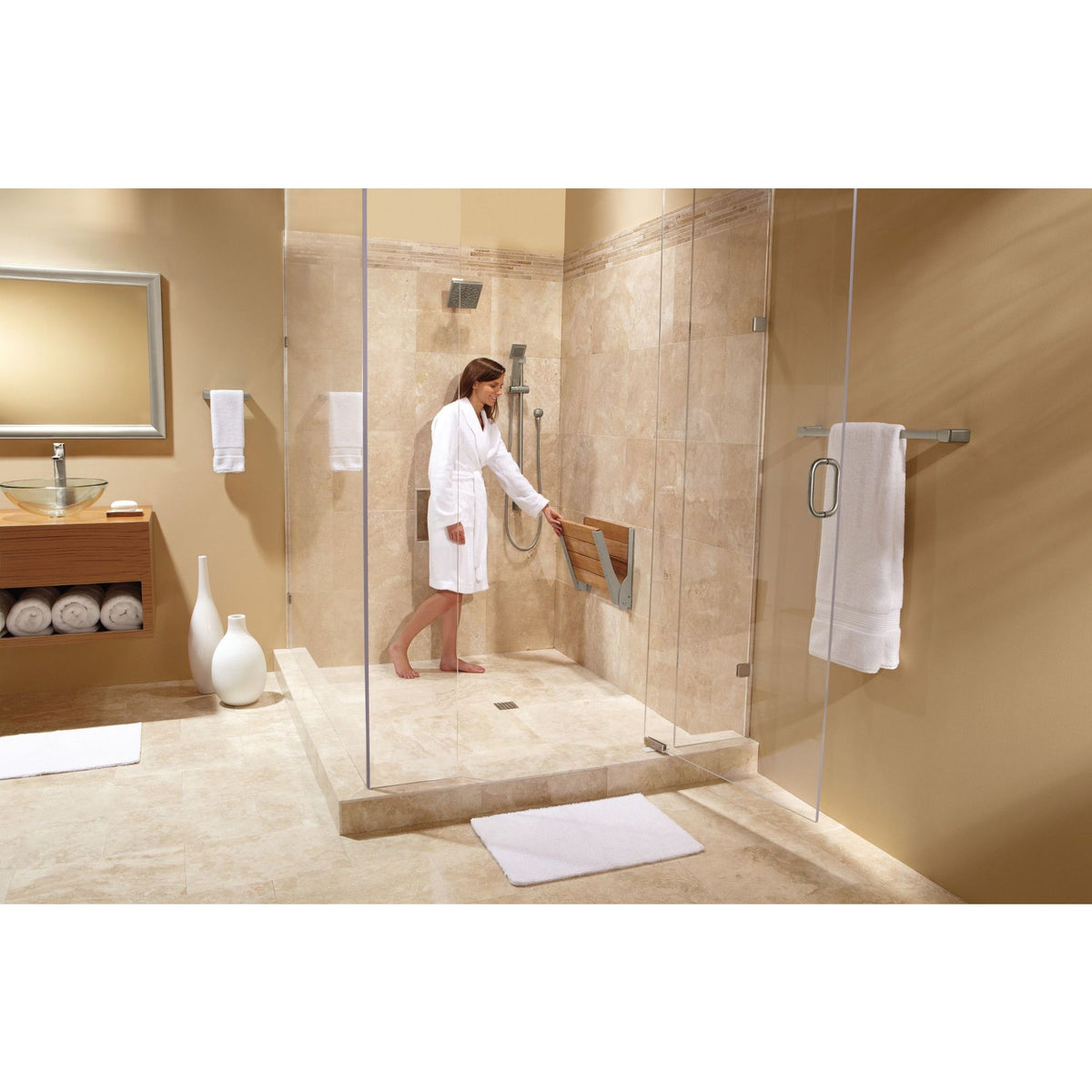 Moen S3879EPBN 90 Degree Brushed Nickel Eco-Performance Handheld Shower — view 5