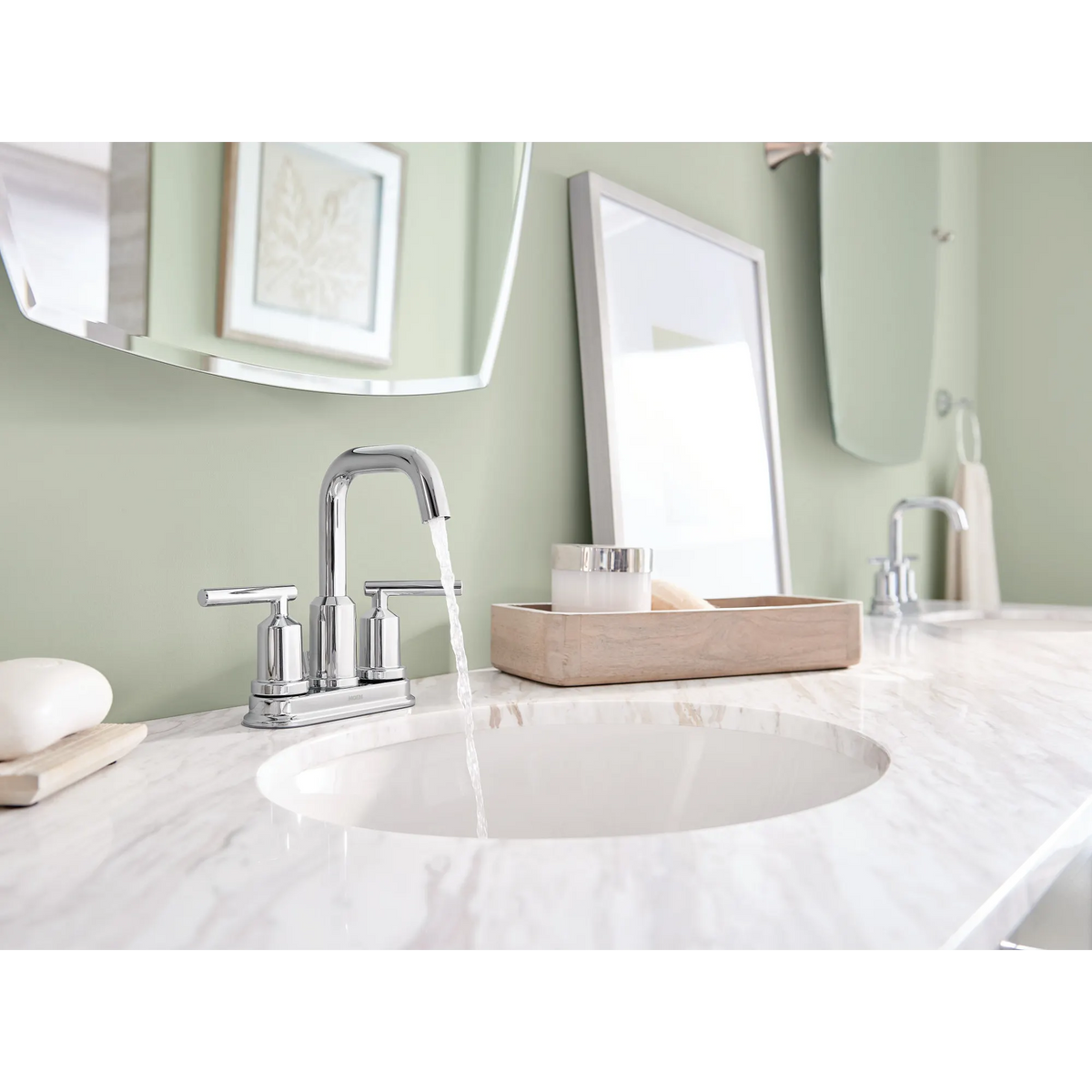 Moen 6150BZG Bathroom Faucets Bronzed Gold — view 4