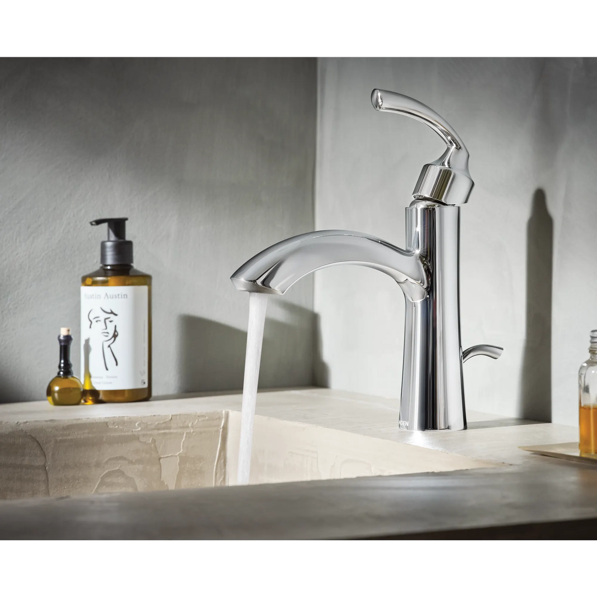 Moen 6170BL Bathroom Faucets Matte Black — view 6