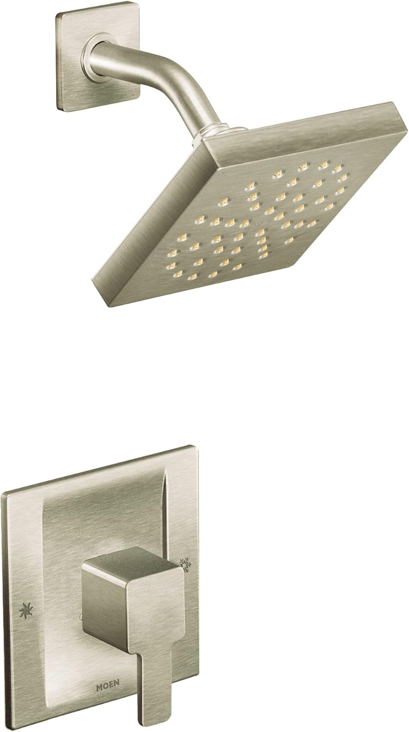 Moen 90 Degree TS2712EPBN Brushed Nickel Shower Trim Kit — view 3