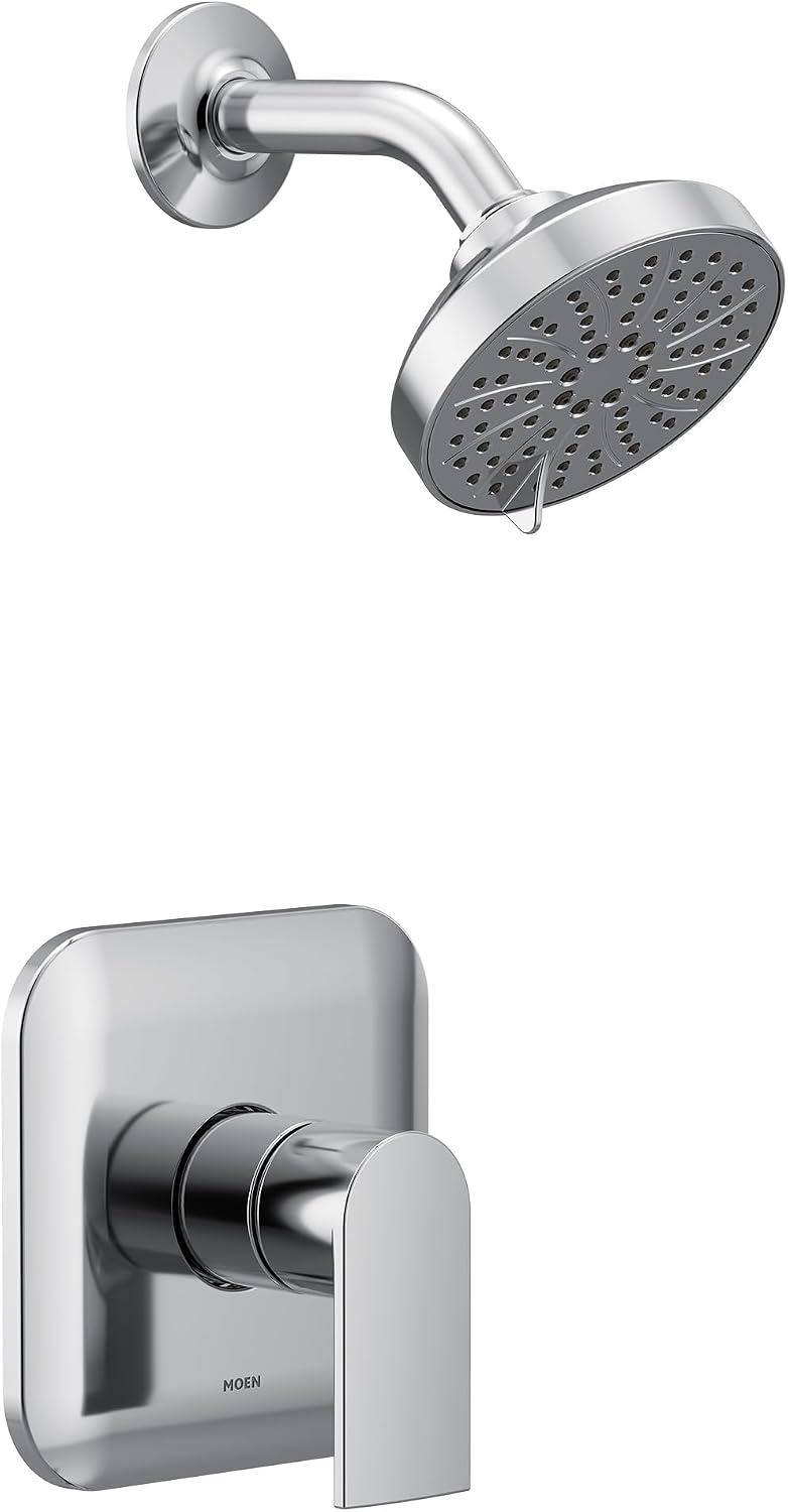 Moen UT2472EP Genta M -Core Single Handle Tub & Shower Faucet Trim Kit Chrome — view 3