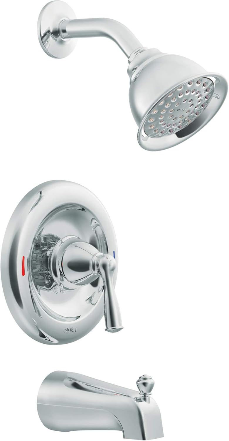 Moen 82910 Banbury Chrome Posi-Temp Tub/Shower — view 3