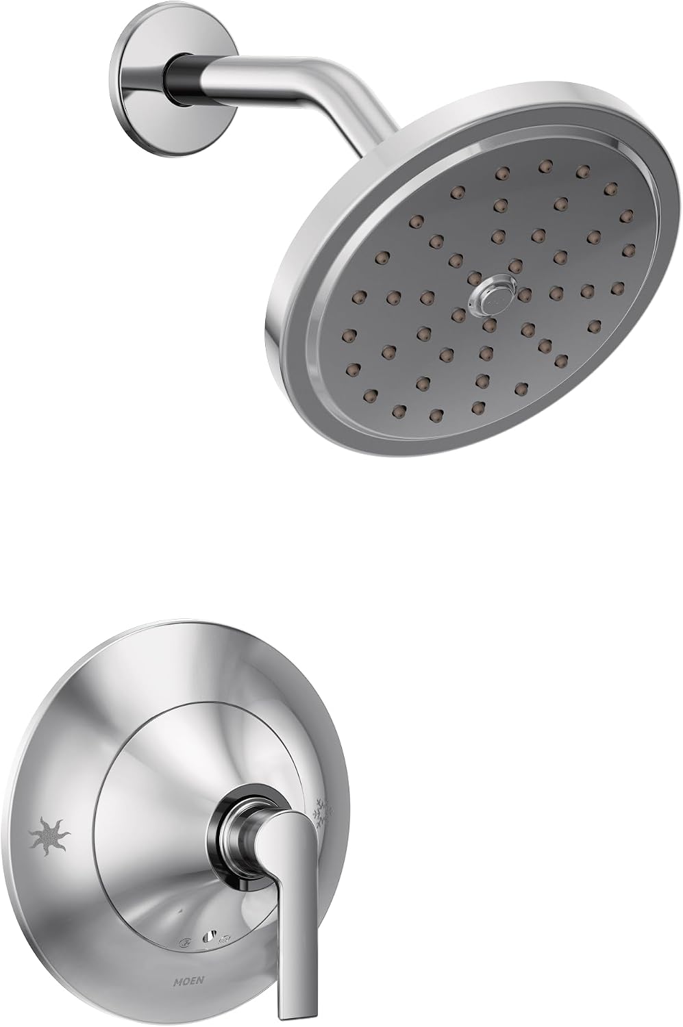 Moen TS2202EP Doux Posi-Temp Shower Trim Kit Chrome Eco-Performance — view 3