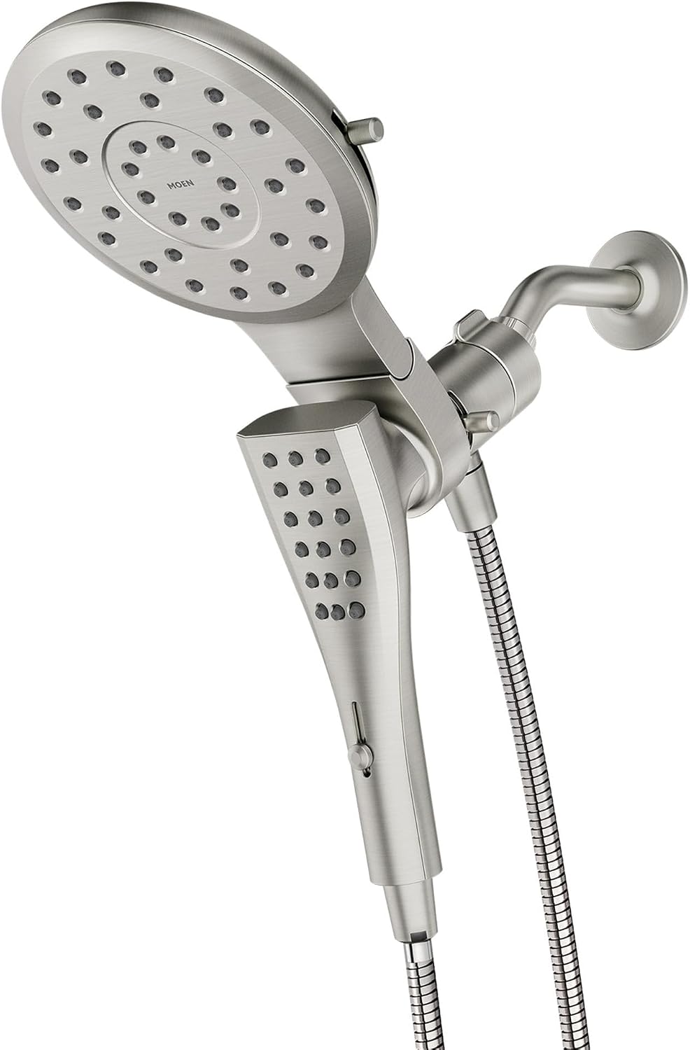 Moen 220C3EPBN Verso Combination Shower with Infiniti Dial in Brushed Nickel — view 2