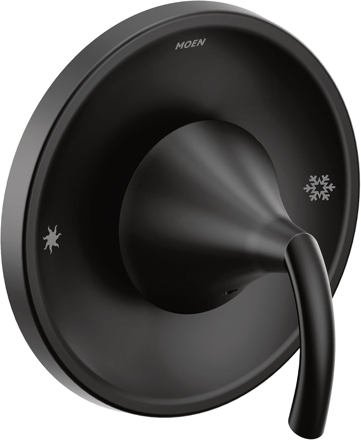 Moen T2741BL Glyde Matte black Posi-Temp valve trim — view 2