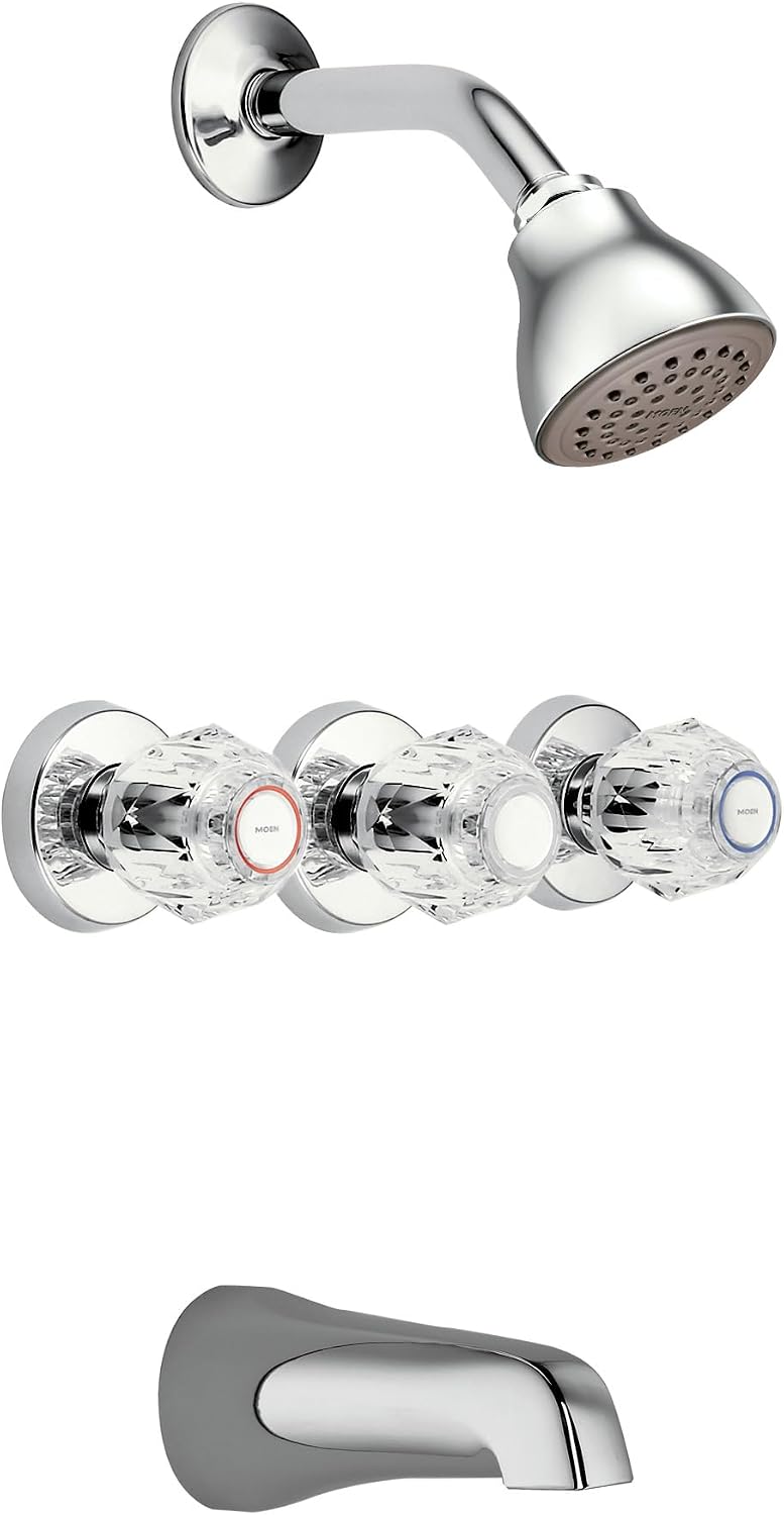 Moen 2995EP Chateau Chrome Standard Eco-Performance Tub/Shower — view 2
