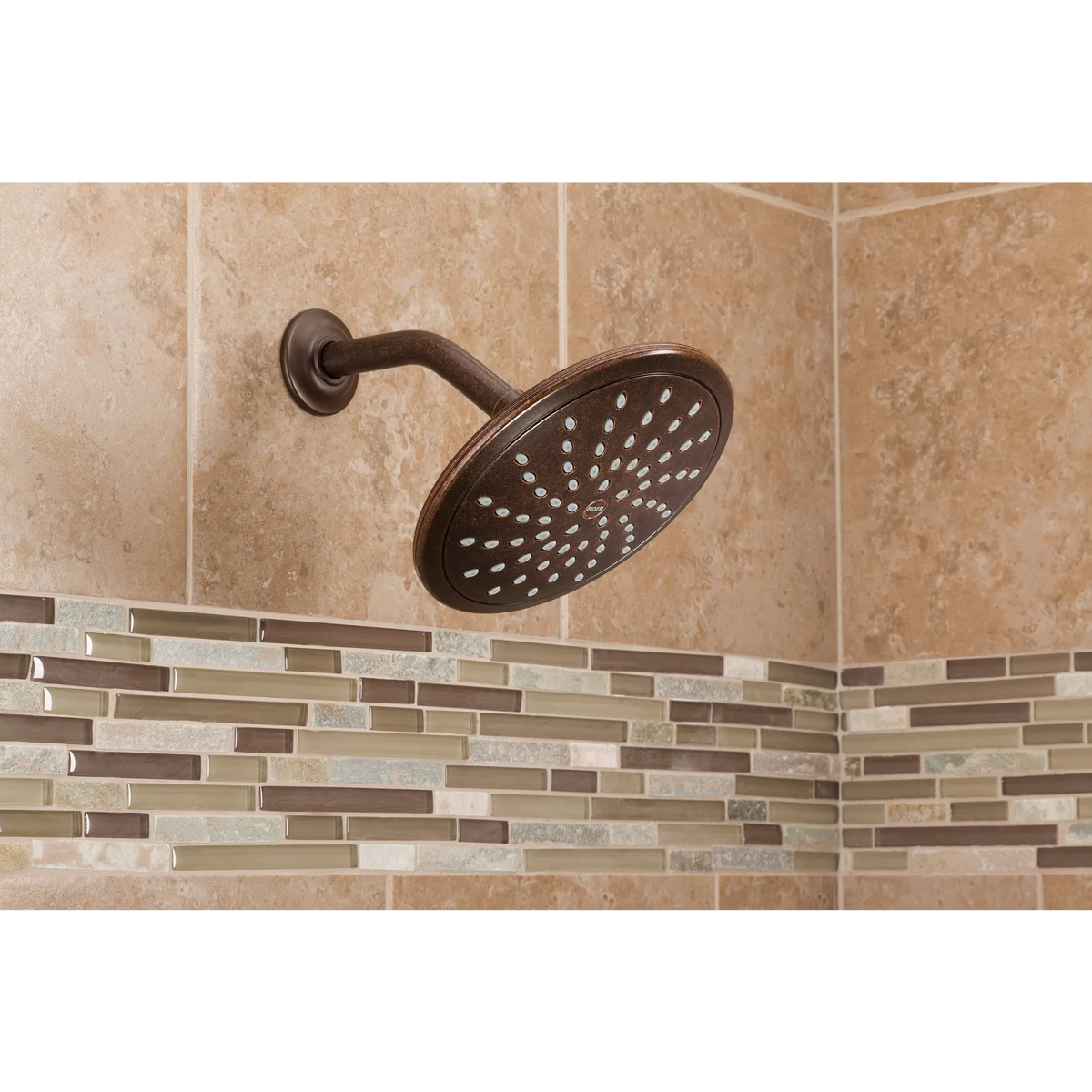 Moen 6345ORB One-Function 8" Diameter Spray Head Standard Oil Rubbed Bronze