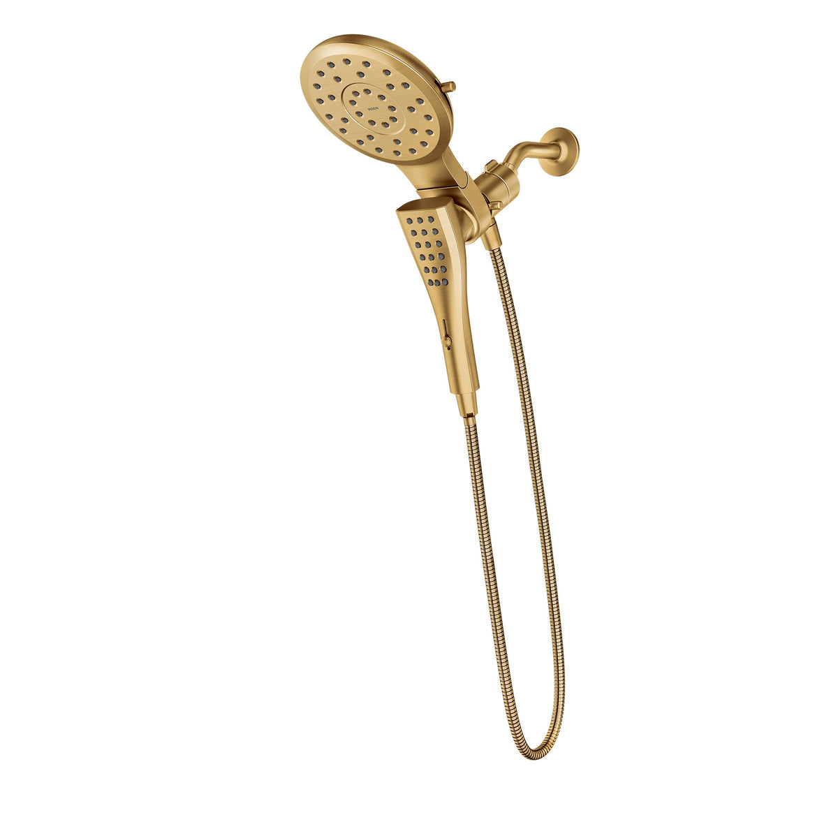 Moen 220C3EPBG Verso Brushed gold infinite 7" diameter spray head standard with handshower