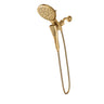 Moen 220C3EPBG Verso Brushed gold infinite 7" diameter spray head standard with handshower
