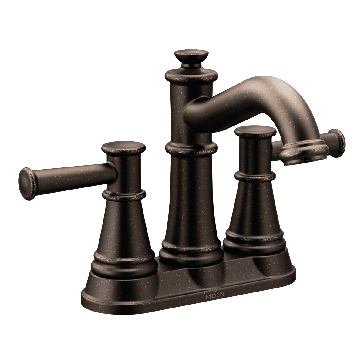 Moen 6401ORB Belfield Oil Rubbed Bronze Two-Handle High Arc Bathroom Faucet