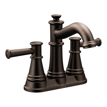 Moen 6401ORB Belfield Oil Rubbed Bronze Two-Handle High Arc Bathroom Faucet