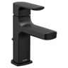 Moen 6900BL Rizon Matte Black One-Handle Low Arc Bathroom Faucet