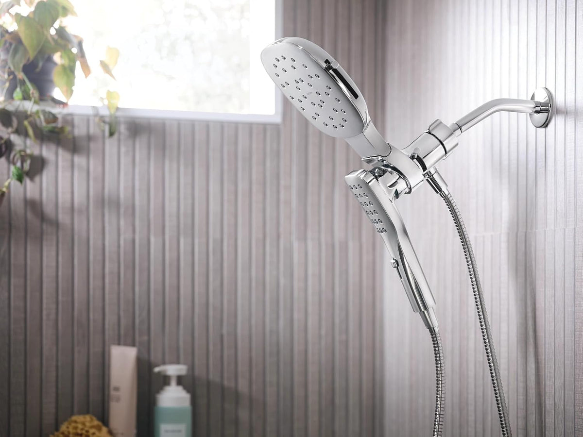 Moen 220C5 Verso Combination Shower with Infiniti Dial in Chrome — view 3