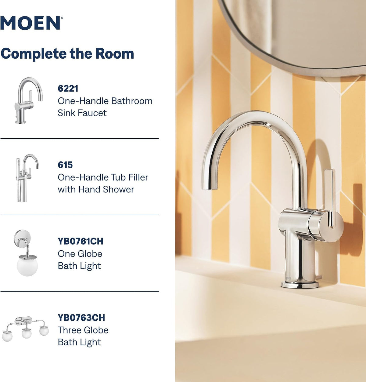 Moen T2262EP Cia Chrome Posi-Temp shower only — view 6