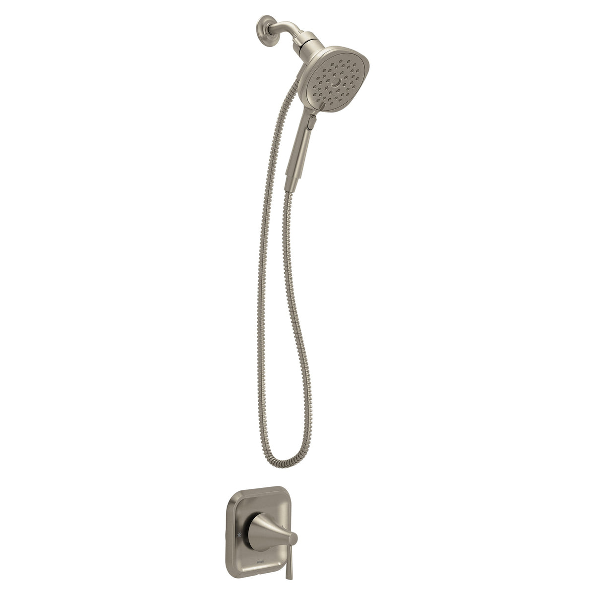 Moen 82023SRN Ronan Spot Resist Brushed Nickel Posi-Temp Shower Only Faucet