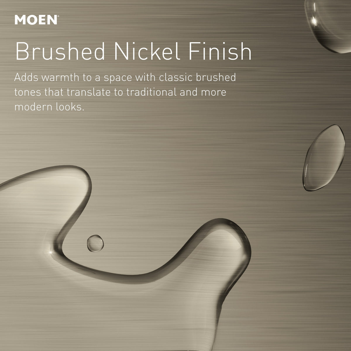 Moen S116BN Brushed nickel shower arm — view 3
