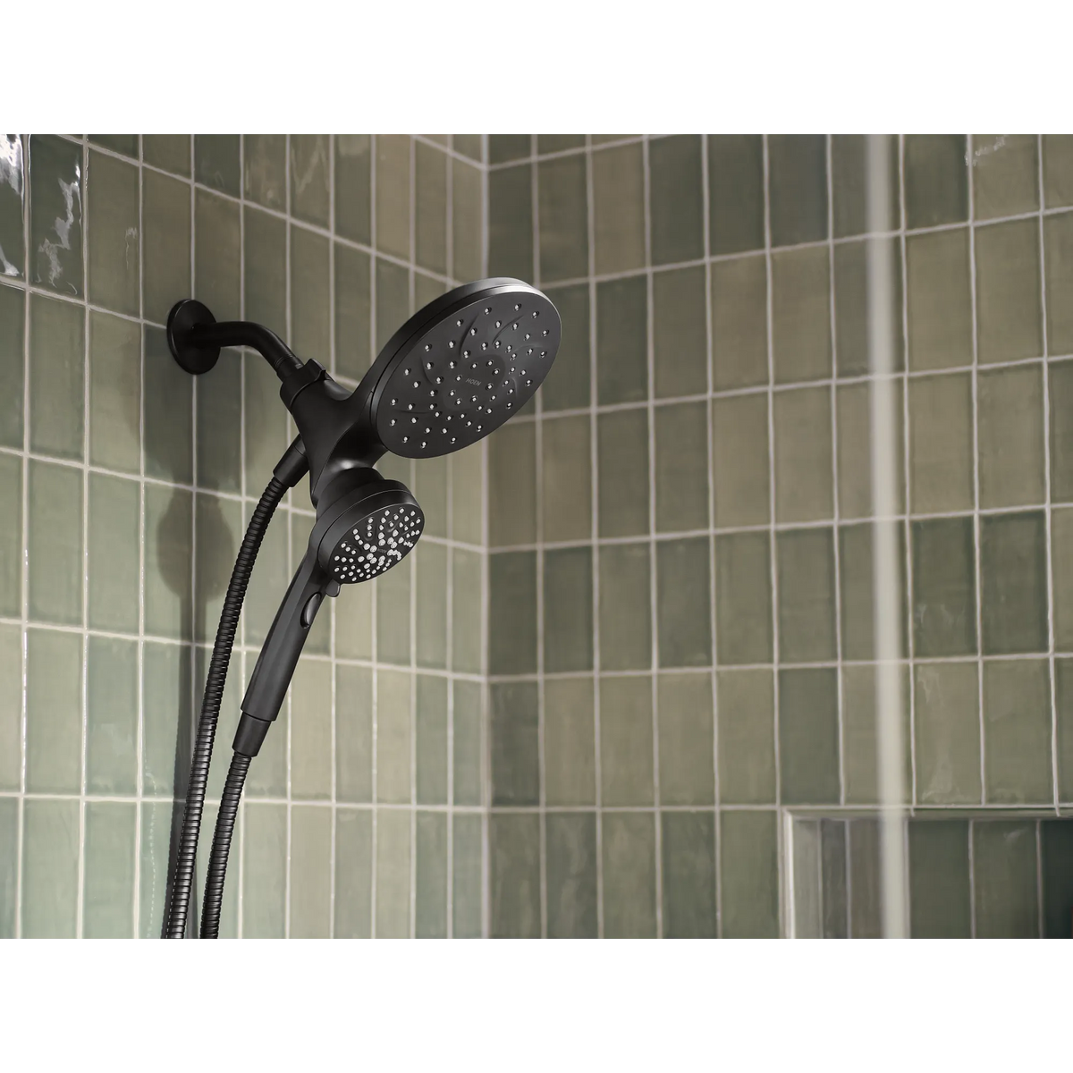 Moen 82137BL Graeden Matte Black Posi-Temp Tub/Shower