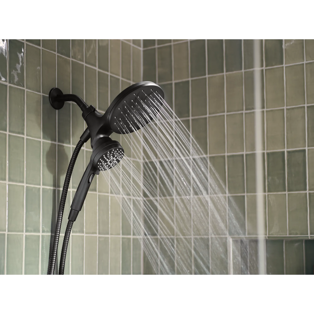 Moen 82137BL Graeden Matte Black Posi-Temp Tub/Shower