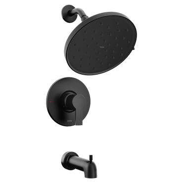 Moen 82156BL Avri Matte Black Posi-Temp Tub/Shower