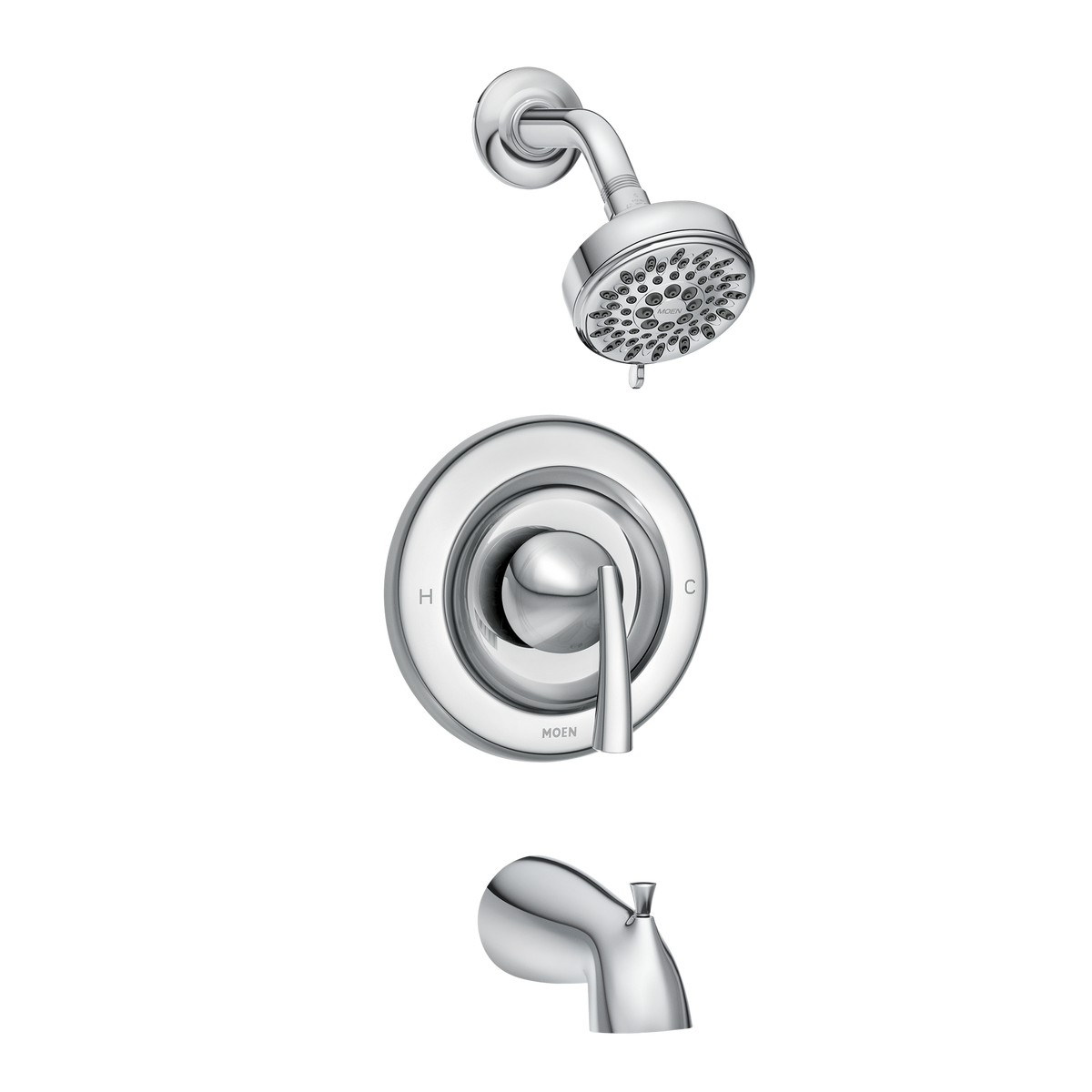 Moen 82330 Essie Tub Shower Chrome — view 3