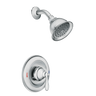 Moen 82495C Caldwell Shower Faucet Set Chrome Posi-Temp Trim WaterSense