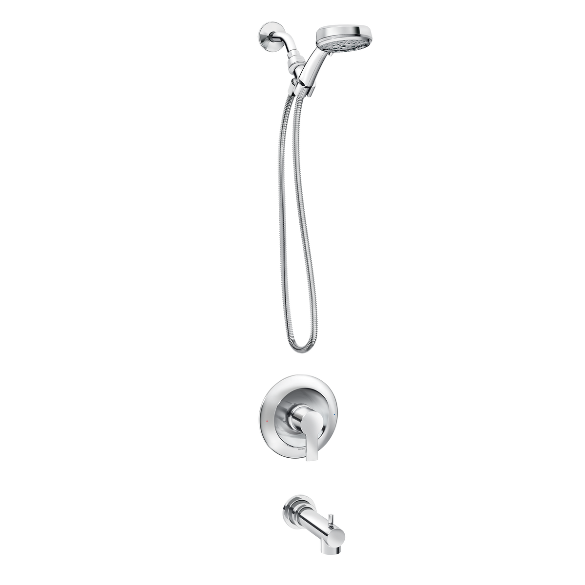 Moen 82618BL MEENA Matte black Posi-Temp tub/shower