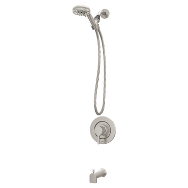 Moen 82775SRN Beric Spot resist brushed nickel Posi-Temp tub/shower – photo 1