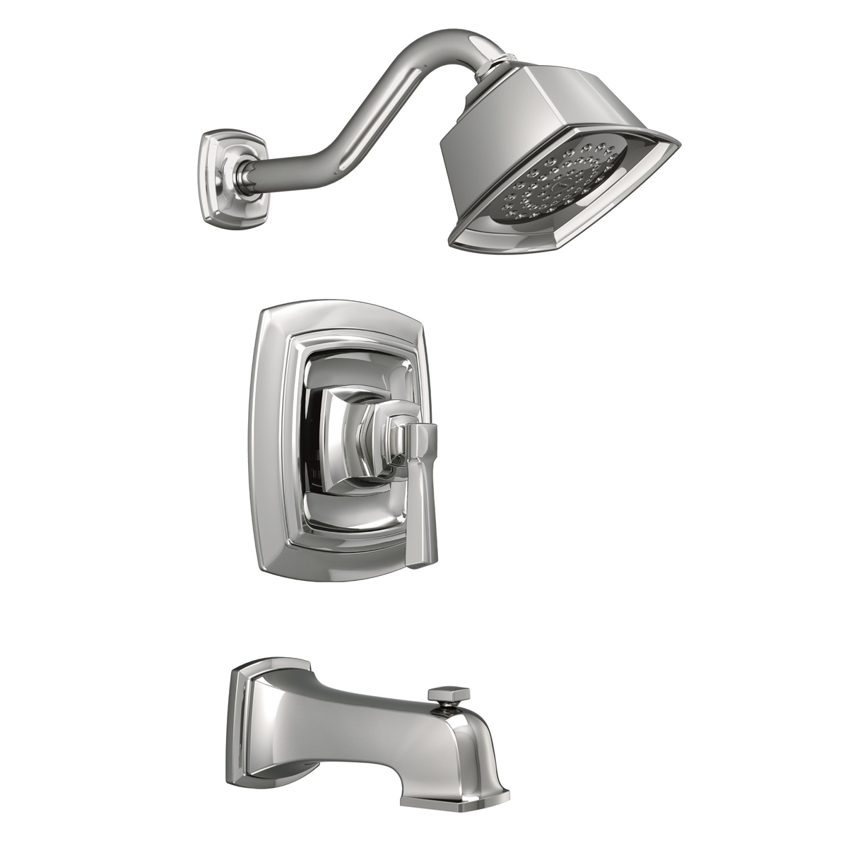 Moen 82830EP Boardwalk Chrome Posi-Temp Eco-Performance Tub/Shower