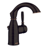 Moen 84144BRB Sarona Mediterranean Bronze One-Handle High Arc Bathroom Faucet